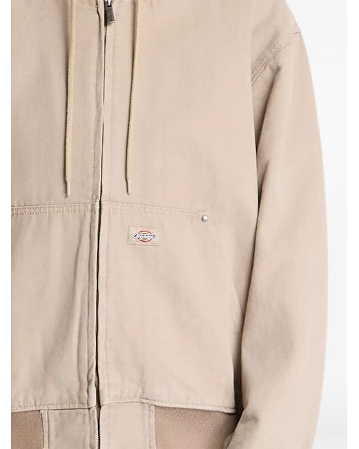 Dickies Natural Canvas Hooded Jacket for men