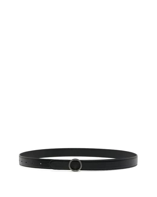Marsèll White Circle-Buckle Belt