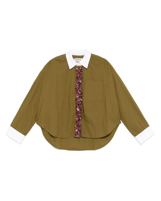 Essentiel Antwerp Green Gail Shirt