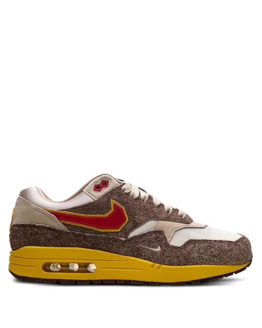 Nike Brown Swoosh Air Max 1 "Big Head Origins" Sneakers for men
