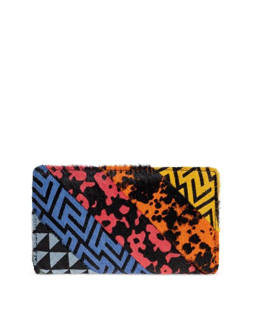 Portafoglio Bi-Fold Kensington Con Design Patchwork di Kurt Geiger in Black