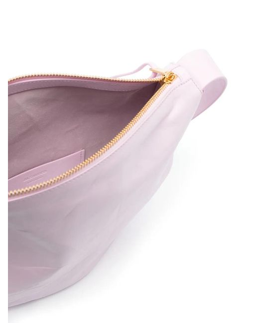 Jil Sander Pink Small Leather Shoulder Bag
