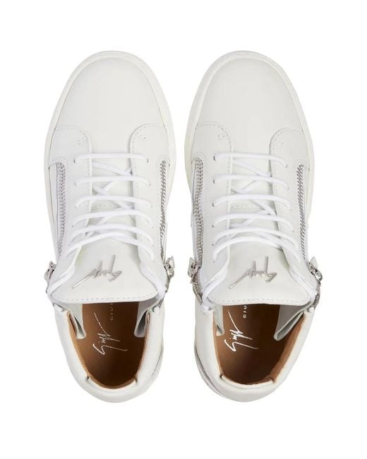Giuseppe Zanotti White Kriss