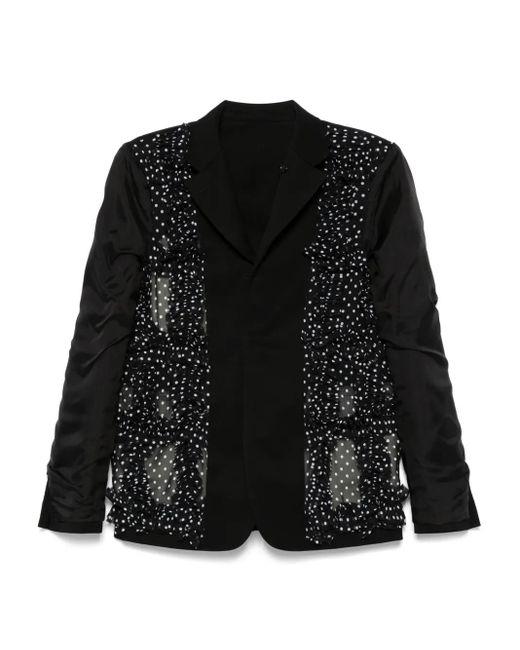 COMME DES GARÇON BLACK リバーシブル ジャケット Black