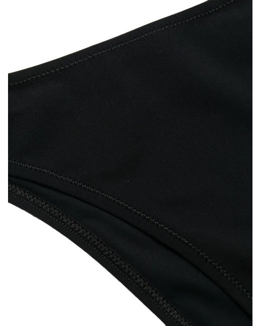 Lido Black Bustier-Style Bikini Set
