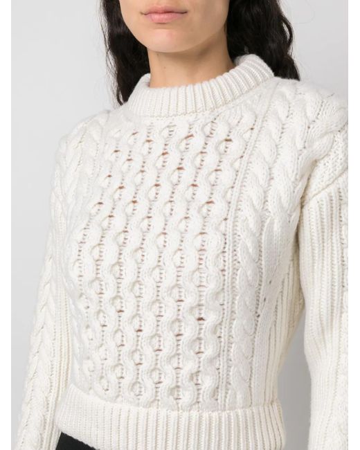 Patou White Sweater