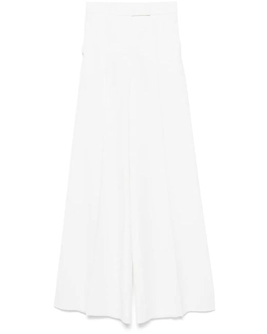 Max Mara White Trousers