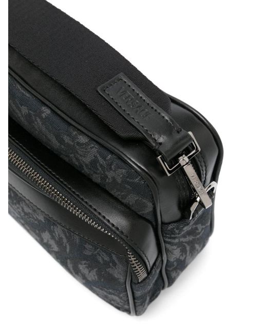 Versace Messengertas Met Barokprint in het Black voor heren