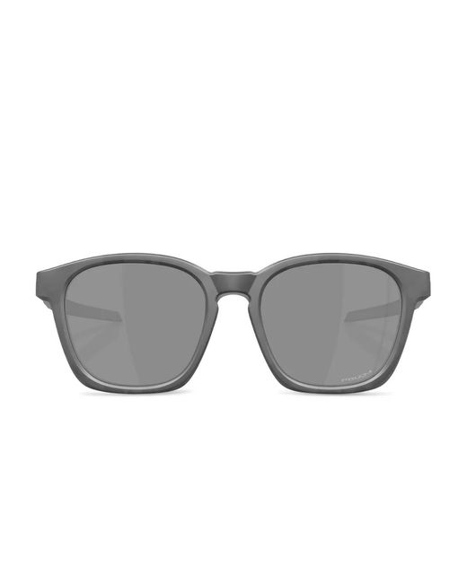 Oakley Gray Shackle Square-Frame Sunglasses