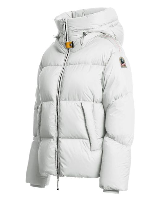 Parajumpers Donsjack Met Capuchon in het White
