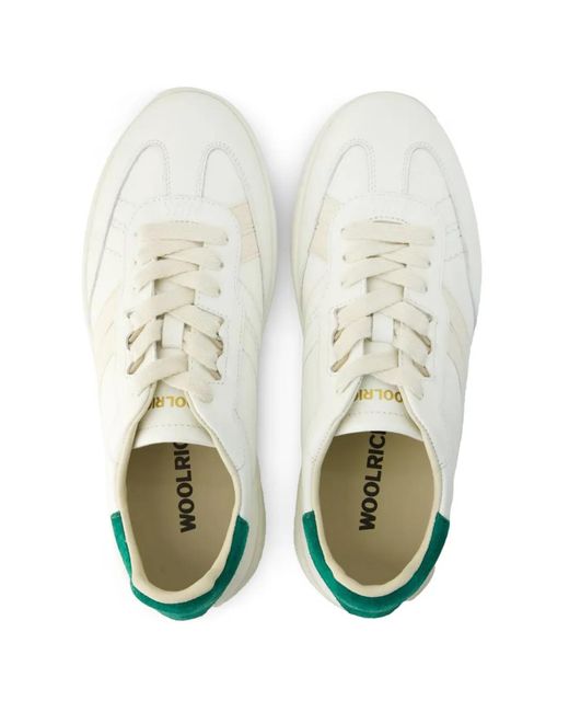 Woolrich White Baskets Doubleu for men