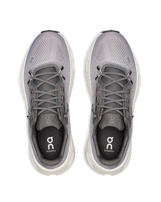 On Shoes Gray Cloudtilt Sneakers