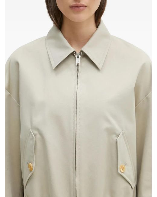 Undercover Natural Tie-Back Zip-Front Jacket