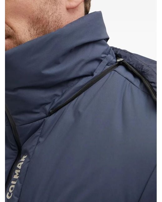 Colmar Gewatteerd Ski-Jack Met Capuchon in het Blue voor heren