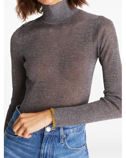 Tory Burch Gray Crystal-Embellished Bracelet