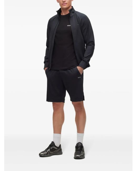 Boss Black Logo-Print Cotton T-Shirts (Pack Of Two) for men