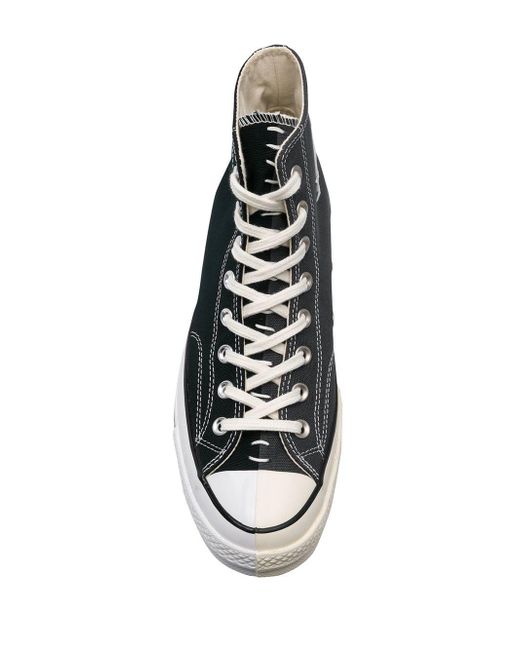 black denim converse