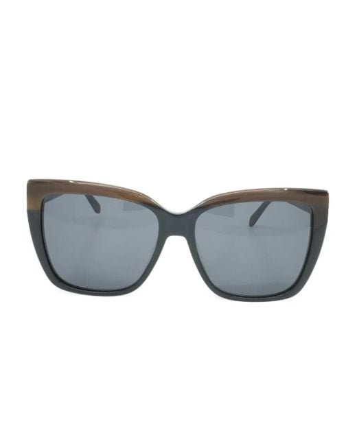Ferragamo Eyewear Gray Oversize-Frame Sunglasses for men