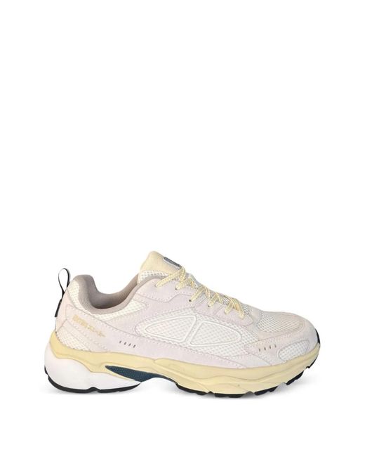EXTR4 White Kin Gtx 1.01 Mesh Suede Sneakers for men