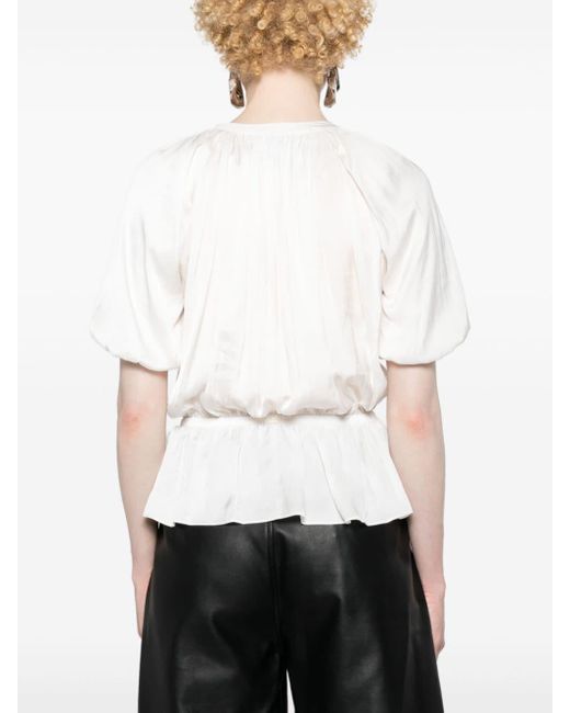 Blusa con abertura en el escote Zadig & Voltaire de color White