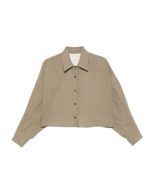 Alysi ボタン シャツ Natural