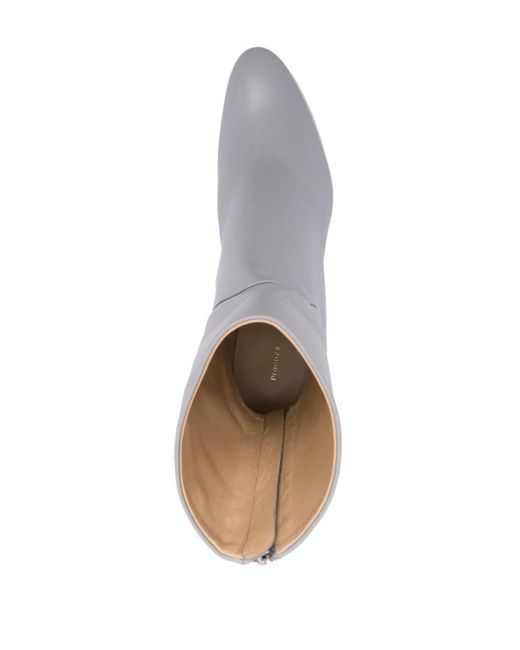Botas Cone con tacón de 95 mm Proenza Schouler de color White