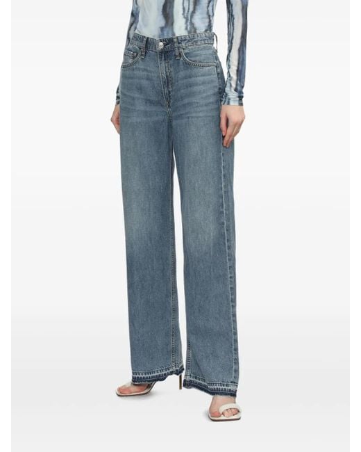 Rag & Bone Blue Logan Jeans