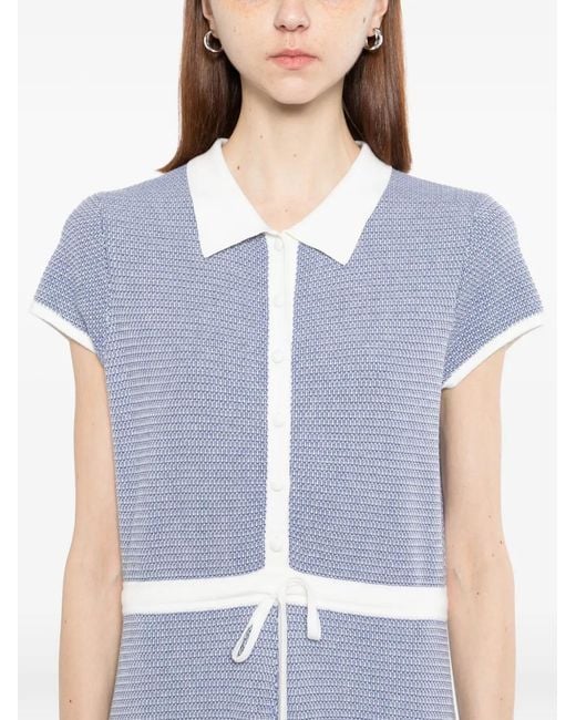 N.Peal Cashmere Blue Dulcie Midi Dress