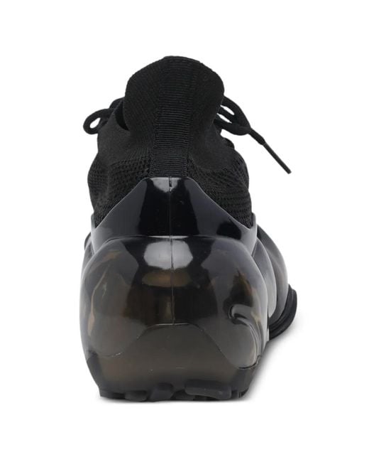 grounds Black Moopie Round-Toe Sneakers