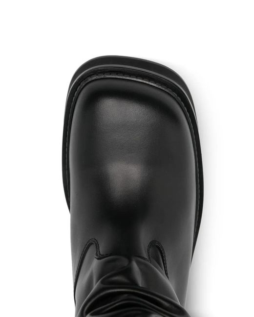 The Attico Black Flat Shoes