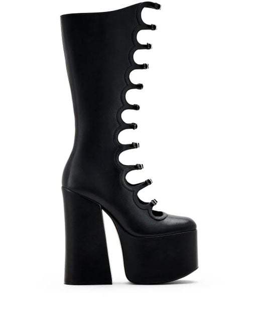 Marc Jacobs Black The Kiki Knee High Boots