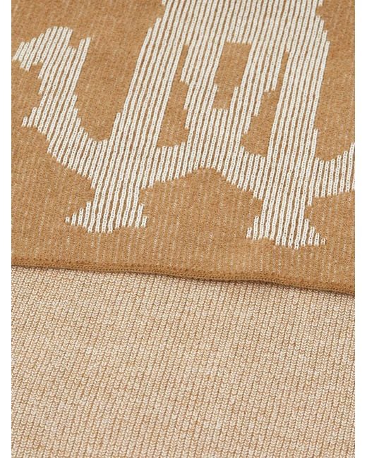 Roberto Cavalli Natural Rc-Monogram Scarf for men