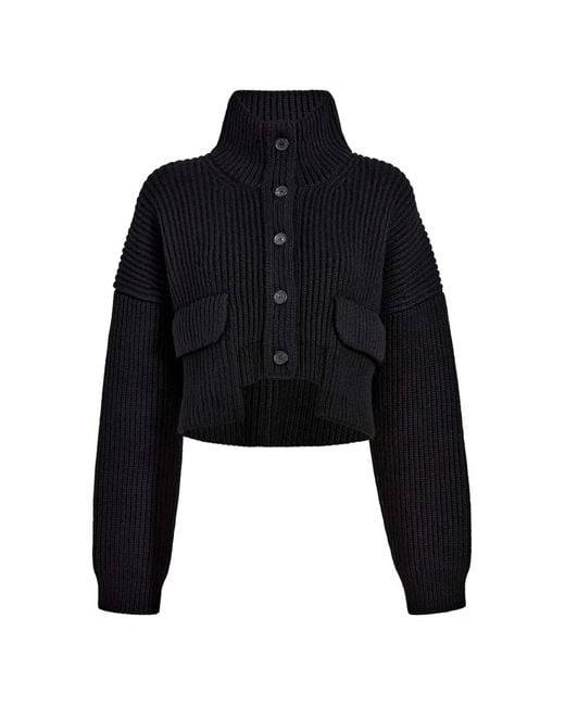Khaite Black Eita Cardigan