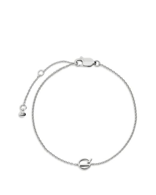 Monica Vinader Metallic Initial Q Chain Bracelet