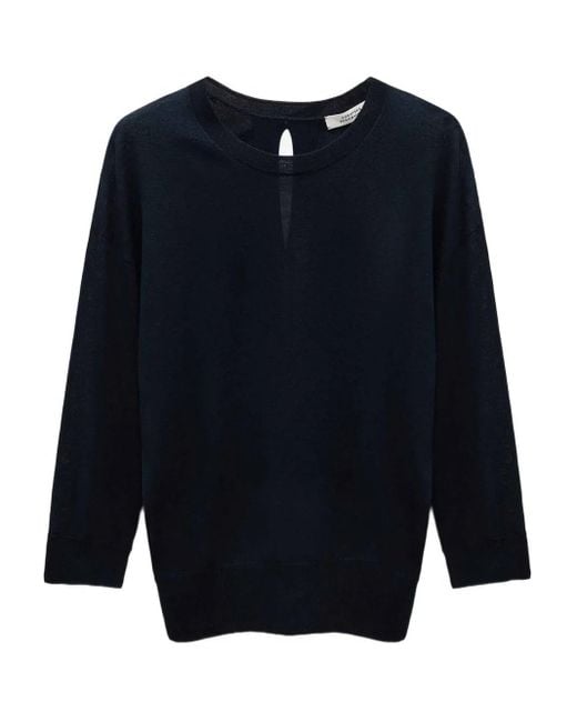 Dorothee Schumacher サテンリボン セーター Blue