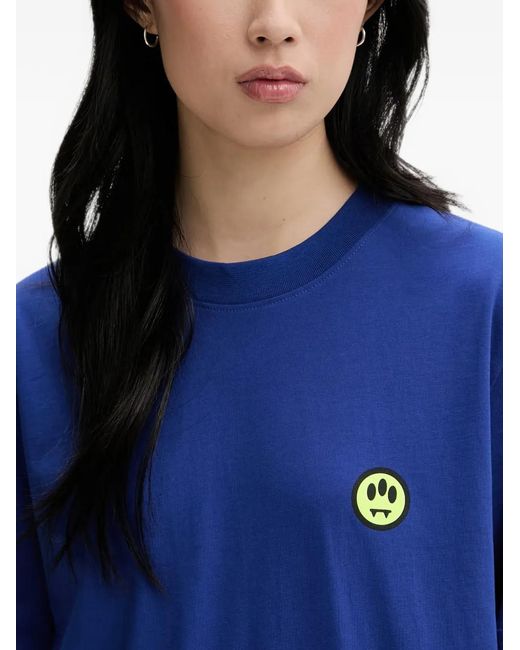 Barrow Blue Logo-Print T-Shirt