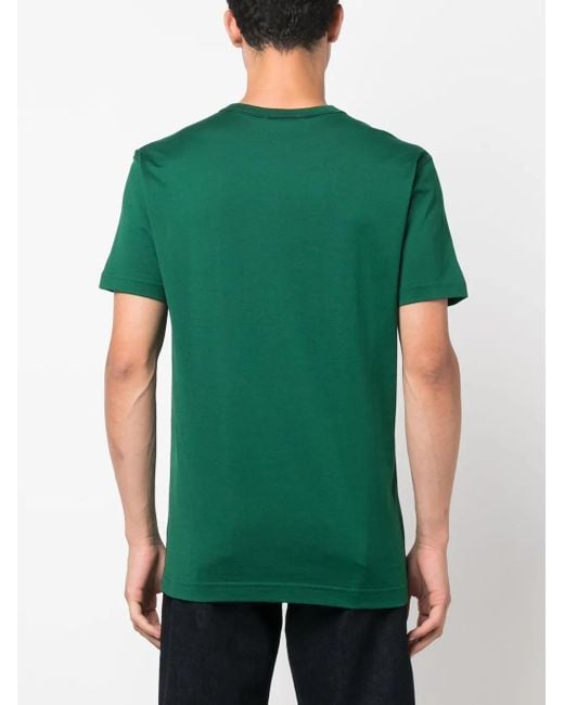 Camiseta con parche del logo Dolce & Gabbana de hombre de color Green