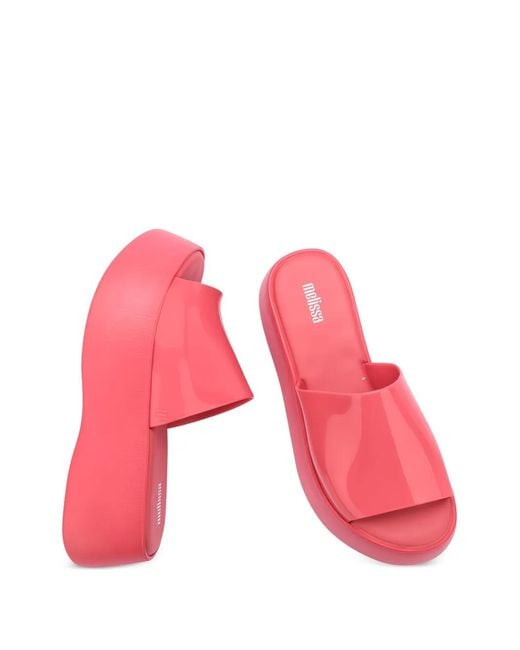 Melissa Pink Becky Platform Sandals