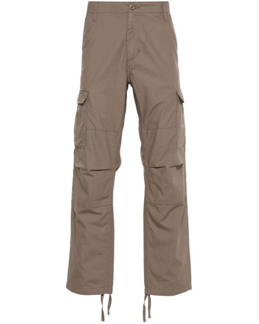 Carhartt Gray Aviation Pant Slim-fit Trousers for men