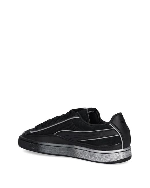 PUMA Black Ahluwalia Suede Sneakers