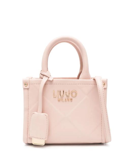 Liu Jo ロゴ ミニバッグ Pink