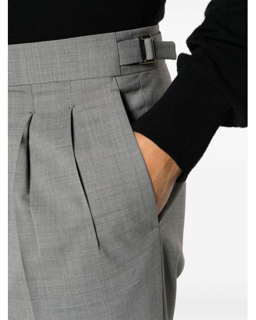 Briglia 1949 Gray Quartieris Tapered-leg Trousers for men