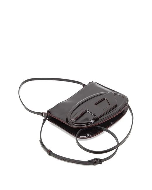 DIESEL Black "1Dr Twin" Shoulder Bag