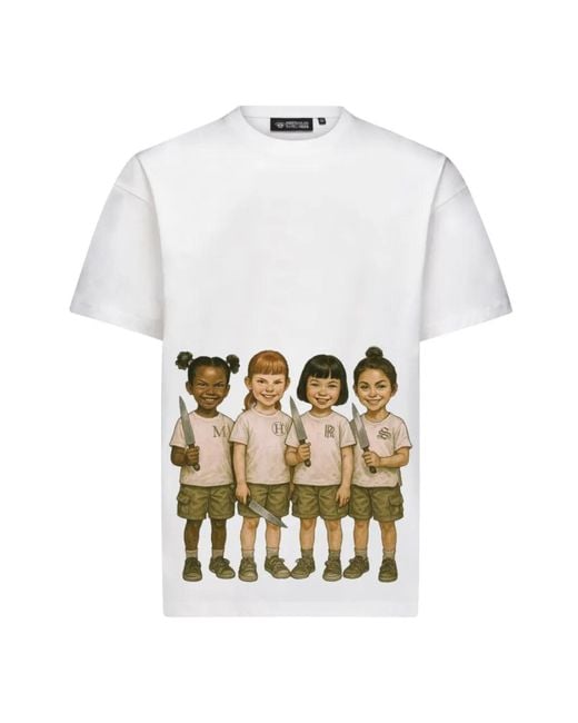 Mostly Heard Rarely Seen White Culturally Inappropriate Girlscout T-Shirt for men