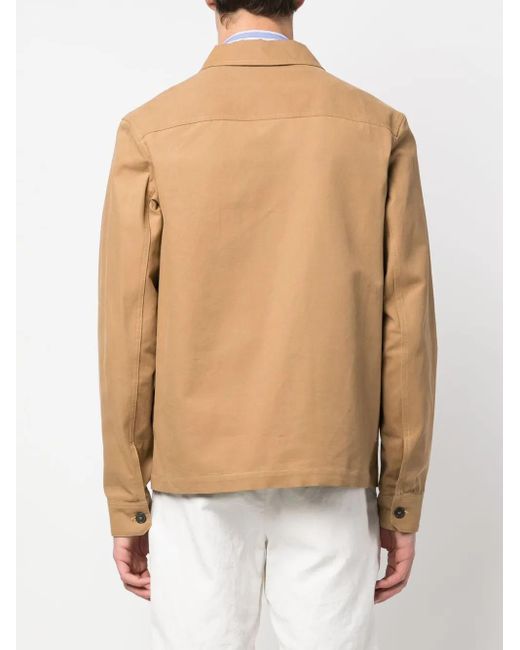 A.P.C. Natural Cotton Shirt Jacket for men