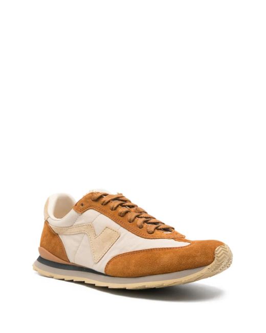 Visvim Brown Fkt Runner Sneakers for men