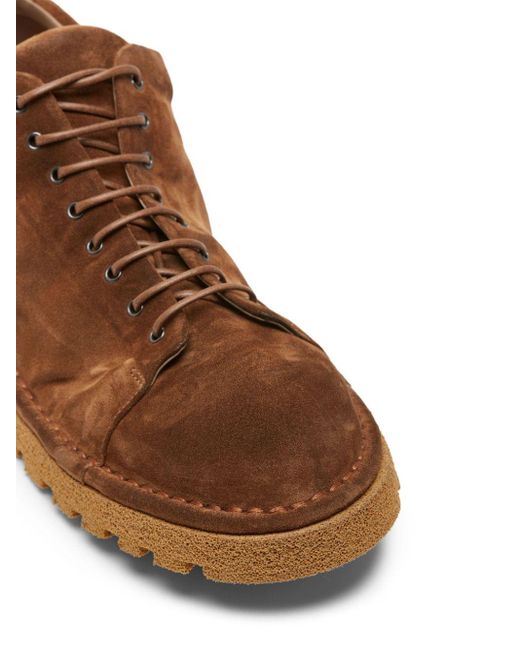 Marsèll Sanscripa Derby-Schuhe aus Wildleder in Brown für Herren