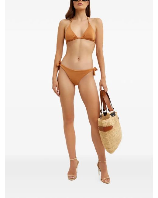 Bikini Alea Con Logo Triangular Max Mara de color Natural