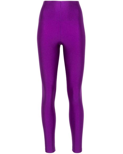 ANDAMANE Purple Holly High-waist leggings