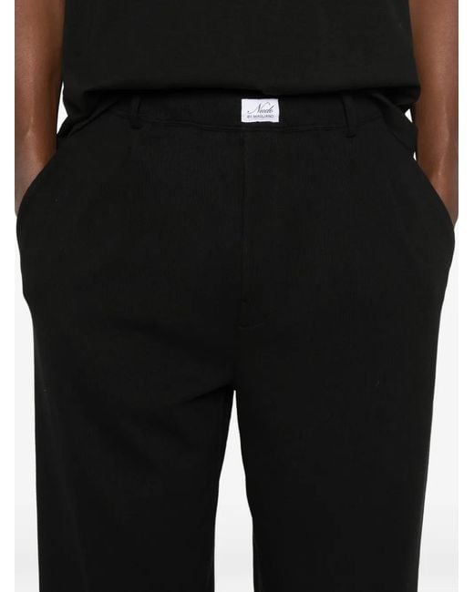 Magliano Black Nudo Boxer Trousers
